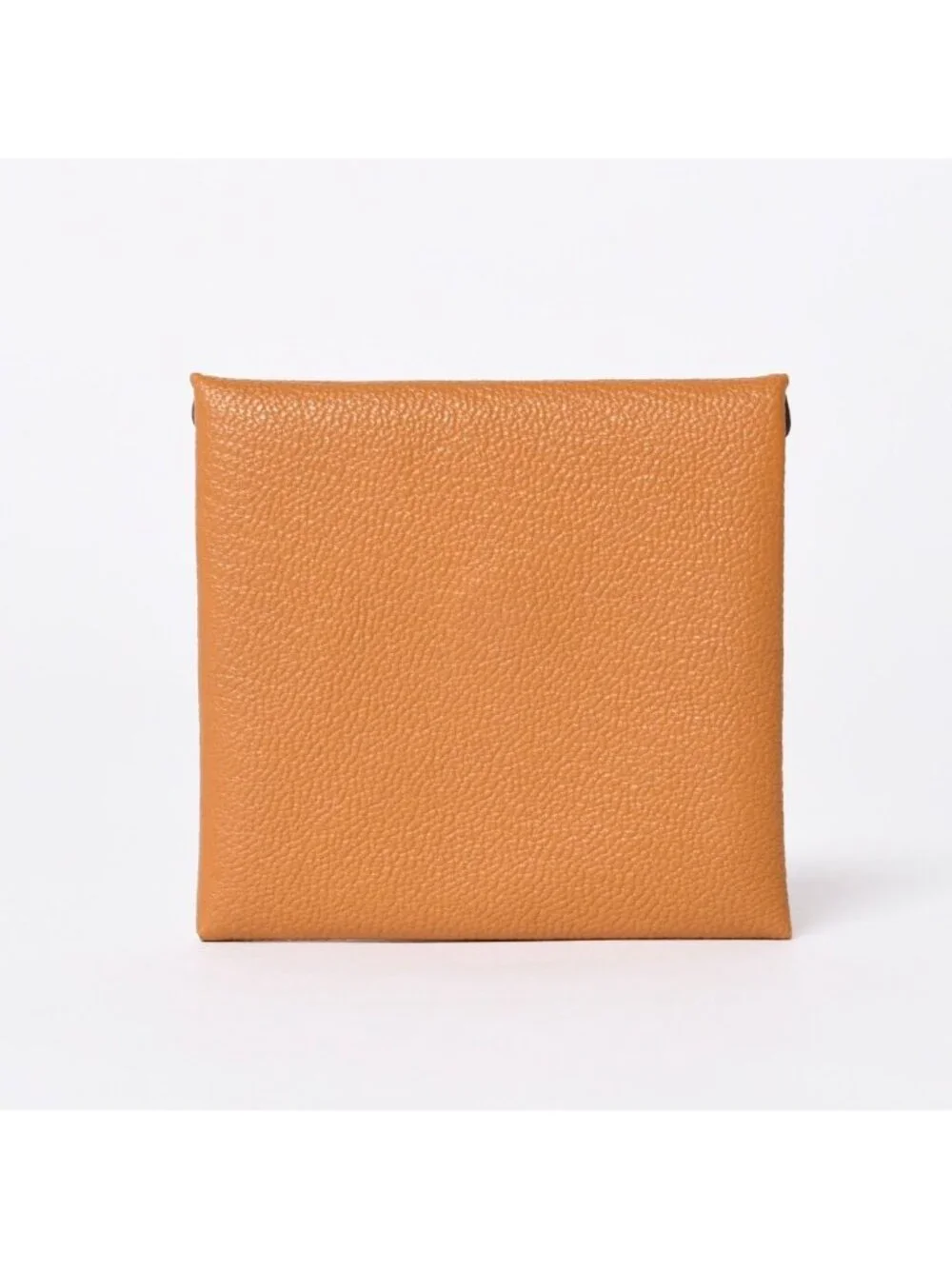 Hermes Bastia Verso Coin Purse Chevre Glitter Silver